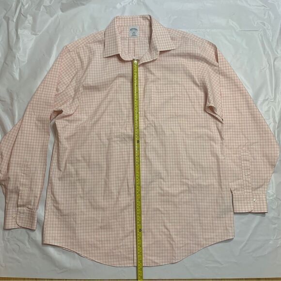 Brooks Brothers Regent Non Iron Men Dress Shirt 17 1/2 - Picture 3 of 9